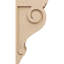 Bois de cèdre TimberThane Corbeau à grain de bois l 10 po x P 10 po x H 20 po, brun clair apprêté-88291357