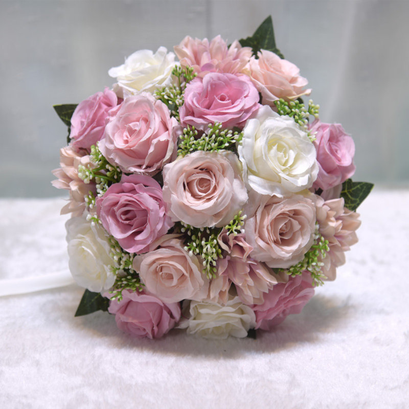 Bouquet de mariage, Mauve