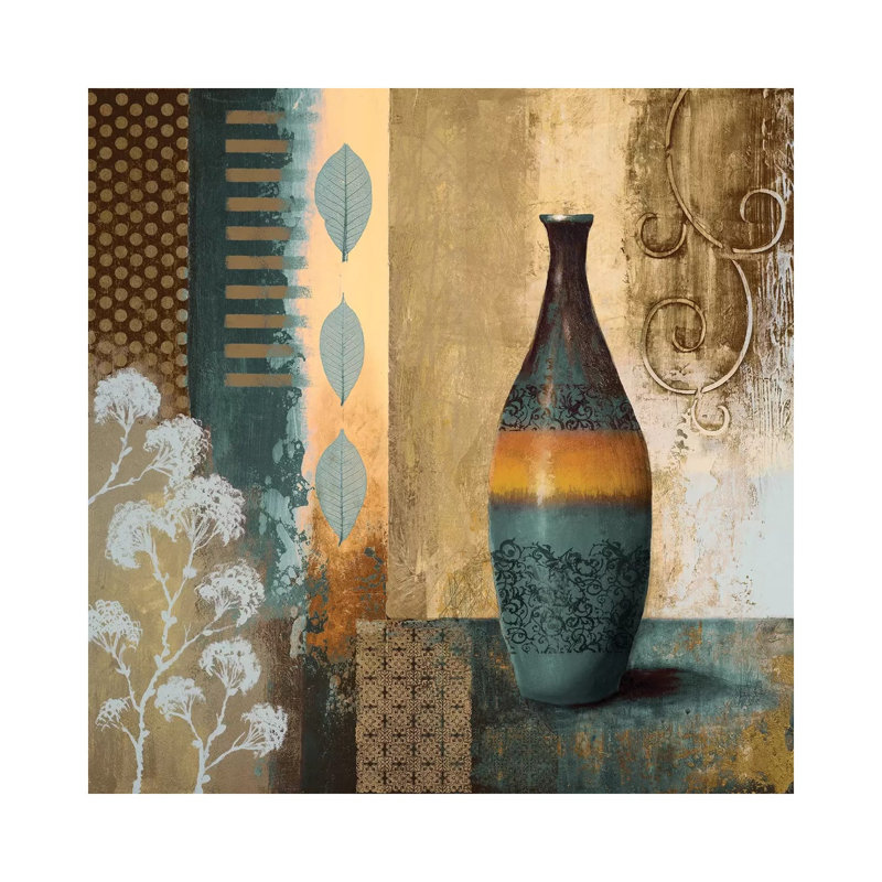 Earthly Pottery I by Michael Marcon - Wrapped Canvas Gallery-Wrapped Canvas Giclée, 30.48cm H x 30.48cm W