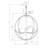 Hoefer 5 - Light Dimmable Globe Chandelier