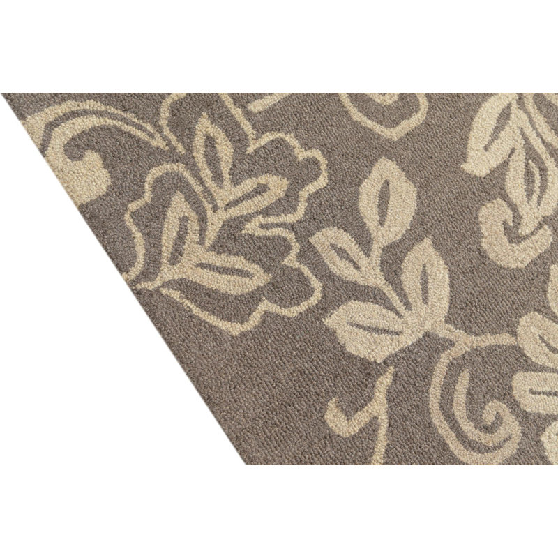 Tapis taupe 5x8