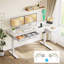 Bureau électrique debout avec 4 tiroirs sous le bureau, bureau réglable en hauteur avec prises de courant intégrées, bureau debout avec structure réversible, bureau personnel avec plateau caché pour la gestion des câbles-892312378-1002056799