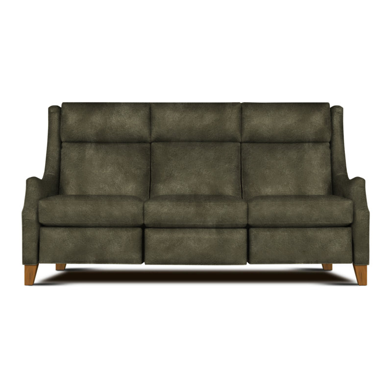 Talisman Reclining Sofa, Terra Sundance Genuine Leather