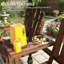 Stable Patio Bench,2-Seat Wooden Garden Bench