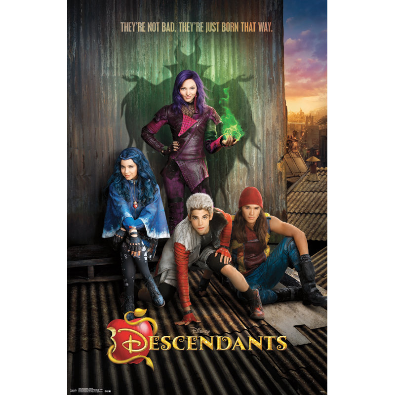 Descendants-impression sur papier key