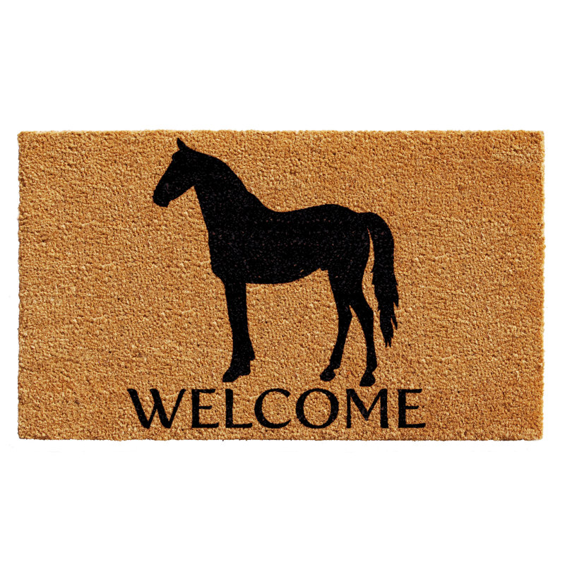 Krohn Non-Slip Outdoor Doormat, 24" W x 36" L