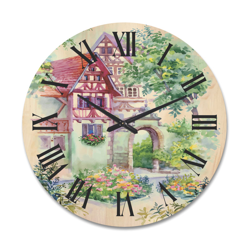 Horloge murale House in the Country, Grand