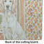 Planche à découper en verre Lemon Belton English Setter Heirloom