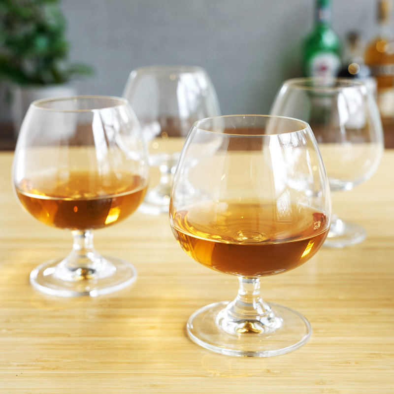 Verre à whisky Brandy Bourbon Whisky Cognac Scotch, superbe verre sans plomb