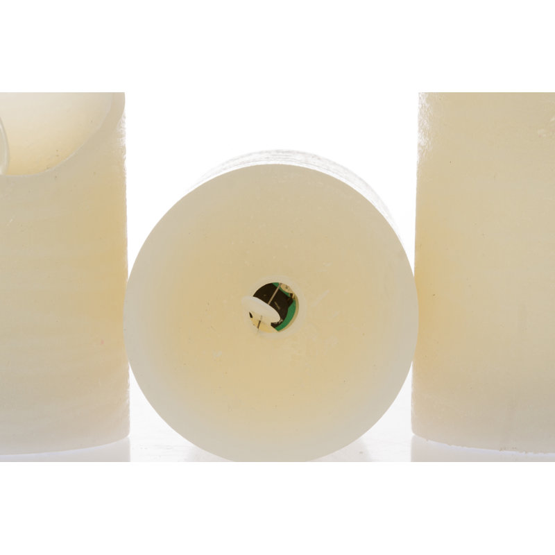 Unscented Flameless Candle, Cream