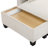 90" U-Shaped Sectional Sofa Modular Sofa Couch With A Movable Ottoman