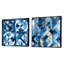 Dainan - Ensemble de 2 collages carrés à formes abstraites-101858767-101858766