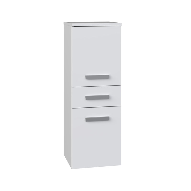 Dashaan Laminate Bathroom Cabinet, White
