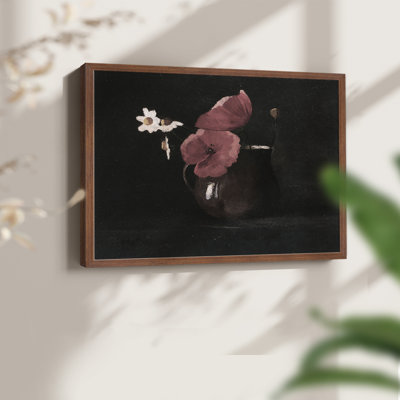 Vintage Floral-LXIV -Framed Print - Restickable