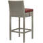 Ensemble de patio extérieur en osier gris anthracite 5 pièces Conduit-188032664