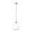 Jamuna 1 Polished Nickel Single Pendant-1389213717-1389213716