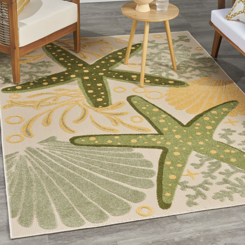 Brantner Indoor / Outdoor Rug, Rectangle 5'3" x 7'5"