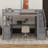 Loft Bed With Integrated Desk And Shelving Units-1460118926