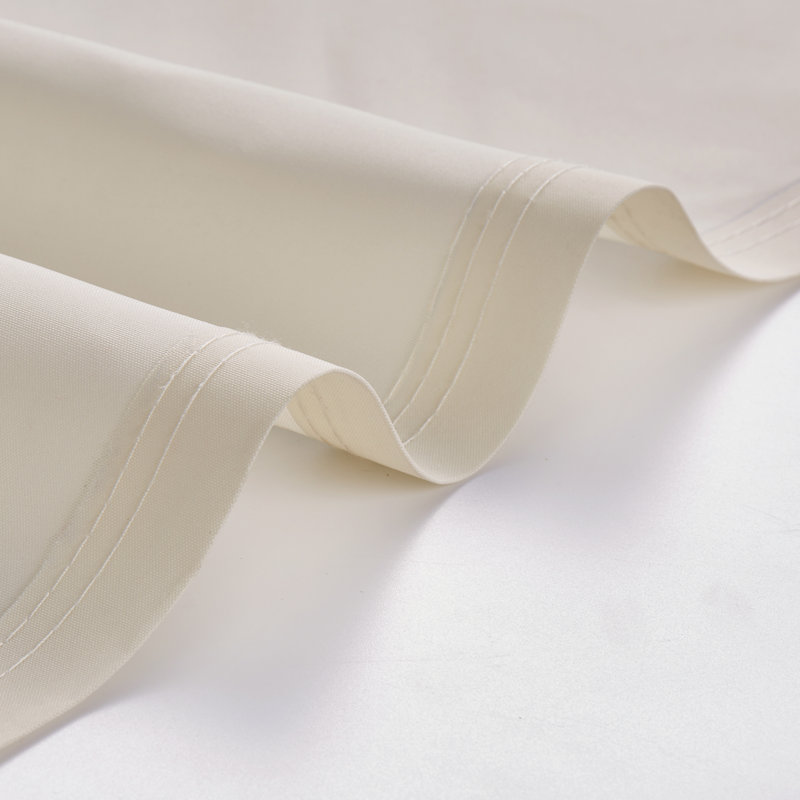 Beige Polyester Retractable Outdoor Privacy Screen