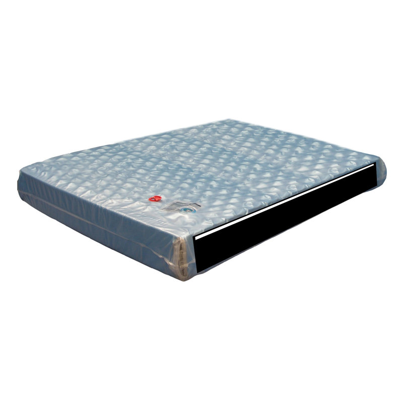 Matelas pour lit d'eau semi-ondulé à rembourrage profond et semi-ondulé à 1 couche de 9 po Feathertop, Simple