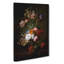 Still Life with Flowers Vol.4 by Rachel Ruysch - Wrapped Canvas-61849887