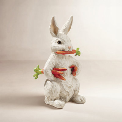 Carotene the Rabbit Garden Statue