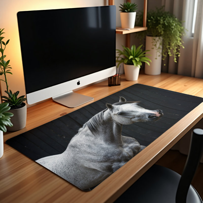 Polyester Desk Pad, 31.5x15.5
