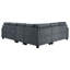 Canapé modulaire rembourré 4 pièces Ashland-679012870