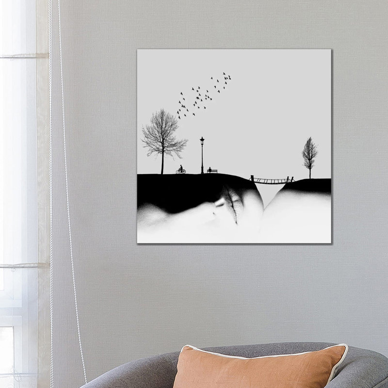 Untitled - Wrapped Canvas Painting, 66.04 cm H x 66.04 cm W x 3.175 cm D