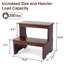 Burkey Manufactured Wood Step Stool