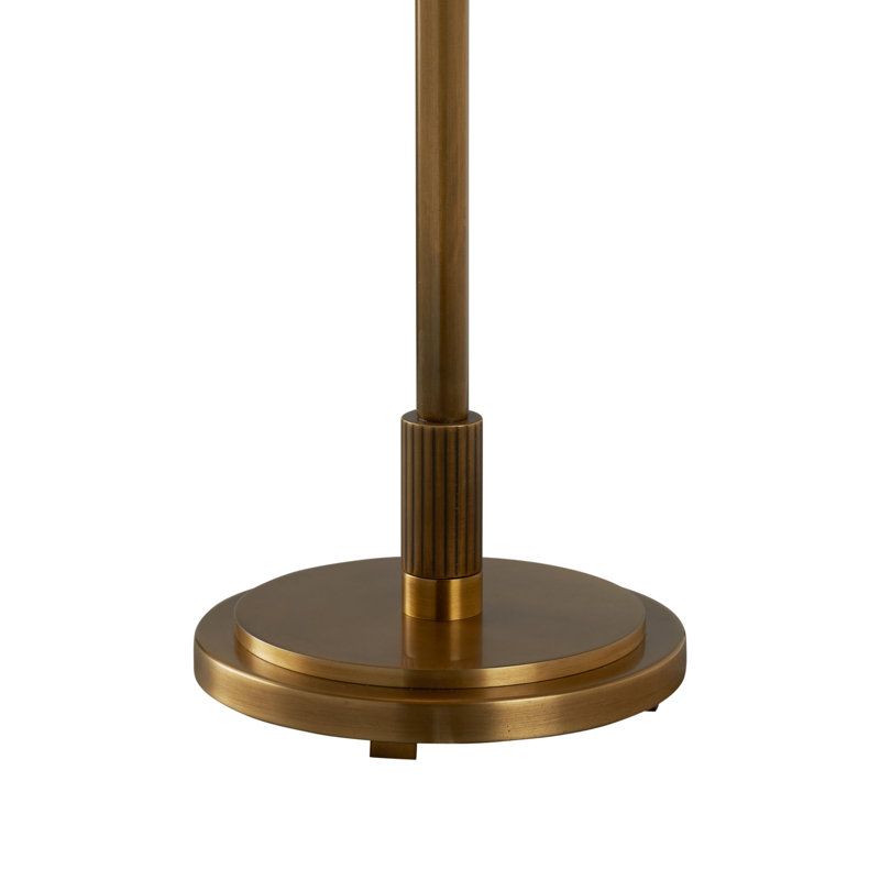 Underwood Buffet Lamp - Aged Brass, 28.5" H x 11" W x 11" D, Dimmer, 100