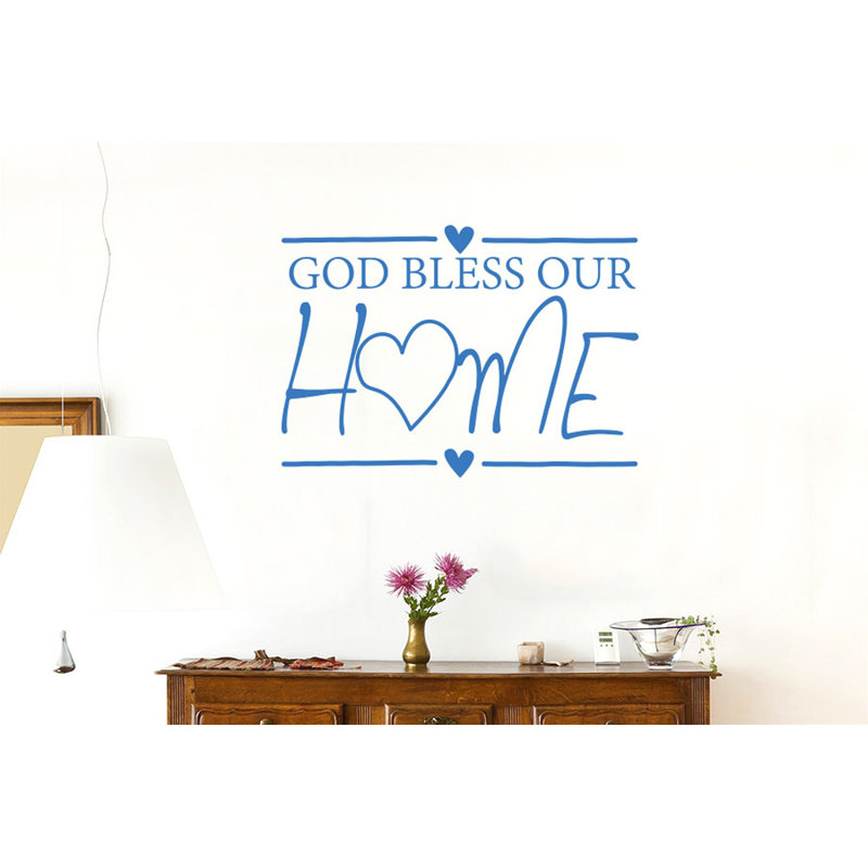 Wall Decal, Blue, Medium