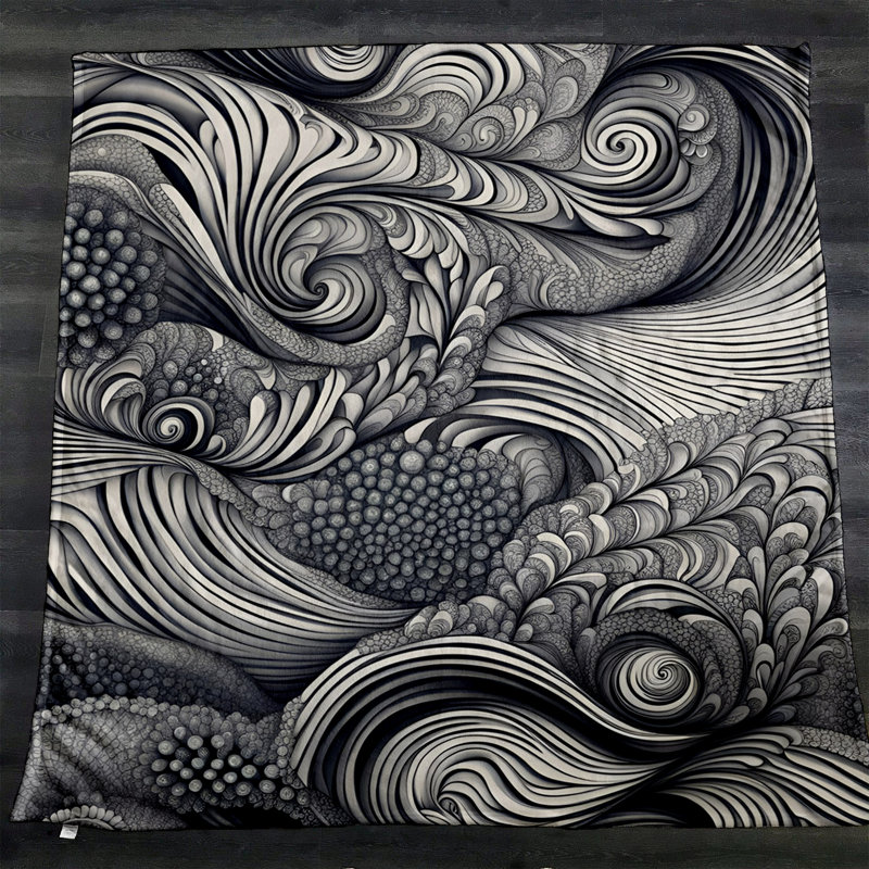 Throw Blanket, 51" W x 60" L