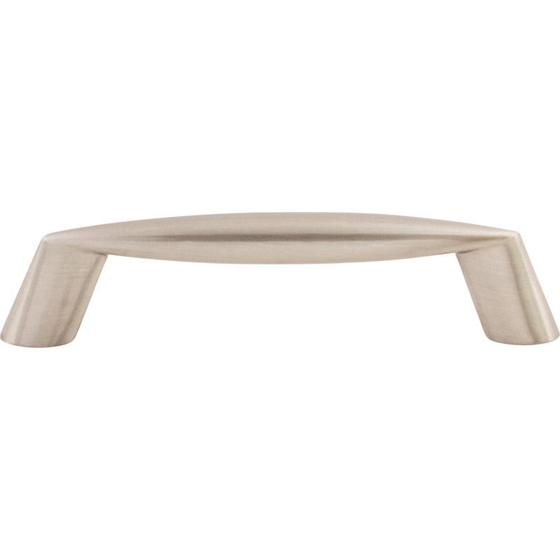 Rung 3 3/4" Center to Center Bar pull, Brushed Satin Nickel