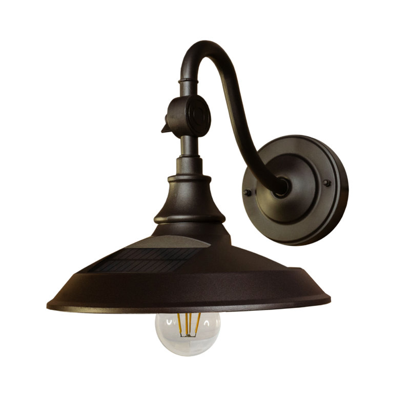 A6AA9CB15D7A42909E76482AD7E300B3 Dark Bronze Solar Barn Light
