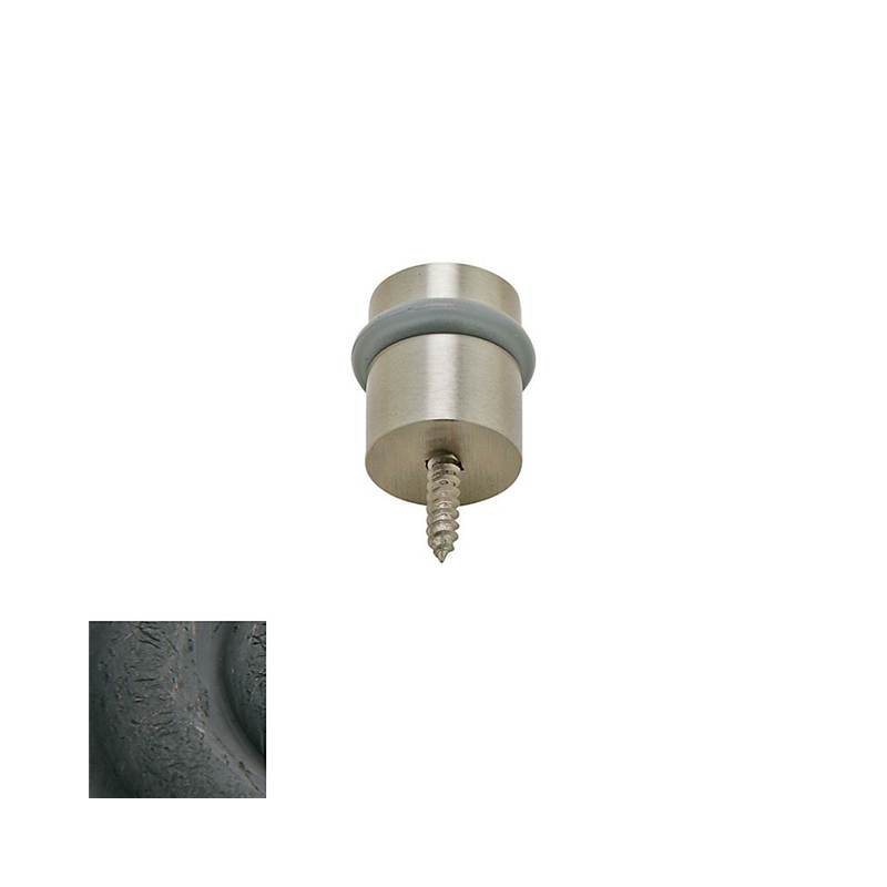 Brass Floor Mount Stop, Distressed Oil Rubbed Bronze