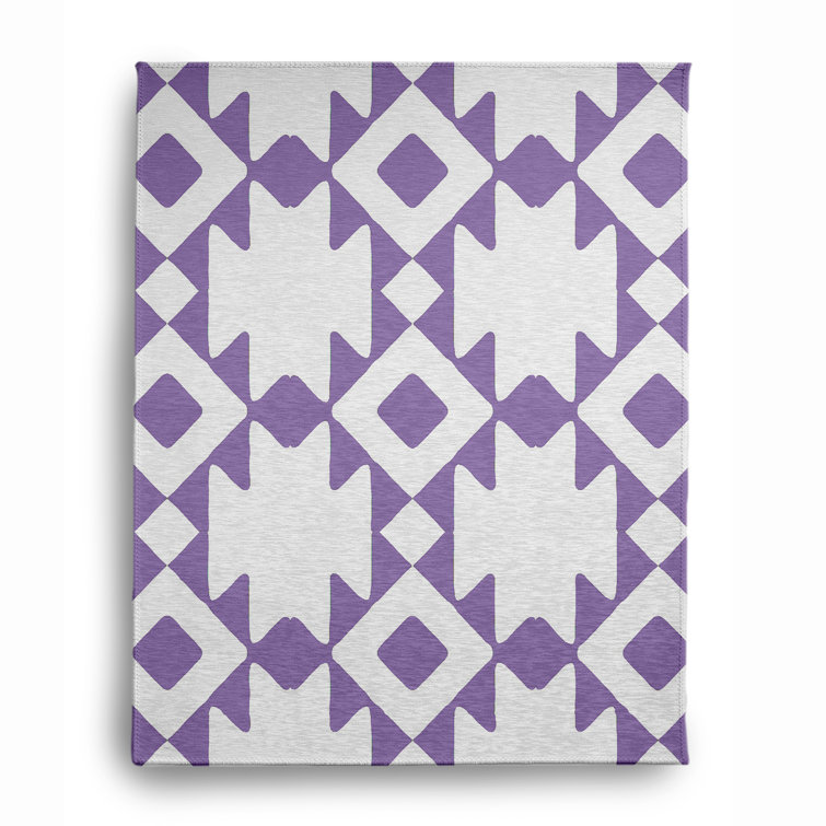 Chenille Geometric Indoor Rug