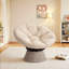 Fauteuil d'appoint ergonomique pivotant à 360 ° avec coussin extra épais et moelleux, fauteuil de salon confortable-654280183