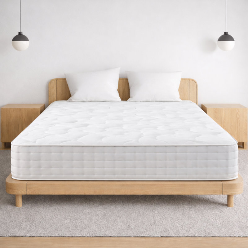 Blassingame Symple Stuff Open Coil Mattress, Small Double (4')