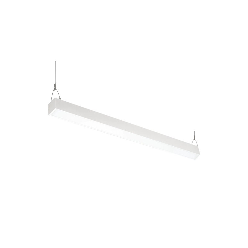 4FT Linkable LED Linear Light, 50W,Dimmable LED Suspension Office Lighting Fixture