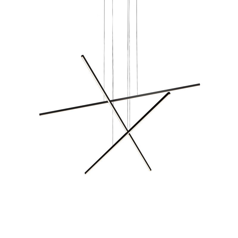 Vega 3 - Light LED Pendant, Black