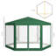 Tente de réception d'extérieur 13 pi x 11 pi Outsunny