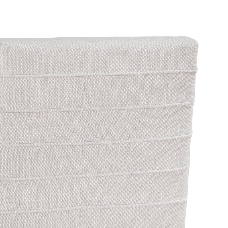 Tabouret d'appoint rembourré en tissu H 20 po Taimani