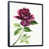 Toile avec cadre flottant noir