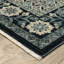 Tapis bleu foncé / ivoire Edner-702370476