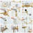 6-Light Classic Chandelier With White Fabric Shade