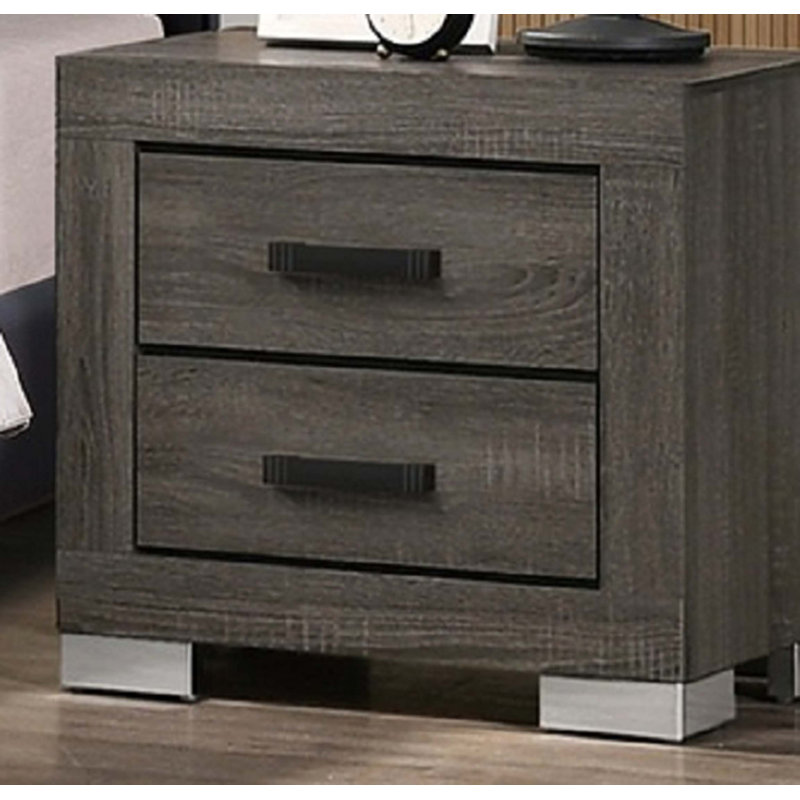 Table de chevet en bois