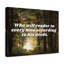 Rendered By God Romans 2:6 - Wrapped Canvas Print-47784987