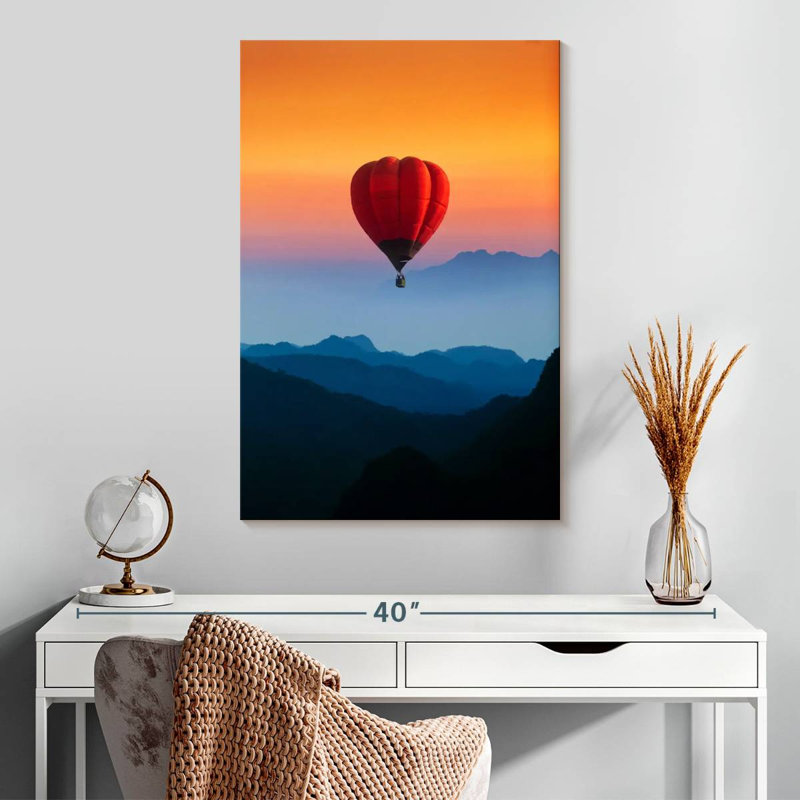 Vol en montgolfière Mehar, H 30 po x l 20 po