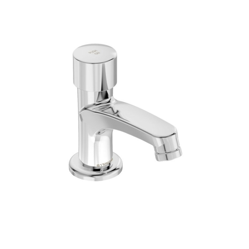 Robinet de salle de bain à un trou avec poignée simple (0,5 gal / min) Scot, Avec drain